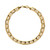 Men's Beveled Marine Link Bracelet in 10k Gold