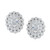 Lab Grown Diamond Oval Halo Stud Earrings (1-1/2 ct. t.w.) in 14k White Gold