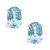 Aquamarine (3/4 ct. t.w.) Stud Earrings in 14K Yellow Gold or 14K White Gold
