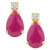 Sapphire (1-7/8 ct. t.w.) & Diamond Accent Stud Earrings in 14k Gold (Also in Emerald & Ruby)