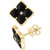 EFFY® Onyx & Diamond Accent Fancy Stud Earrings in 14k Gold