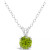 Gemstone Pendant Necklace in Sterling Silver
