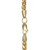 Wheat Link Chain Bracelet in 14k Gold