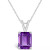 Amethyst (3-1/7 ct. t.w.) Pendant Necklace in 14K Yellow Gold or 14K White Gold