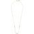 Diamond & Polished Bar 20" Collar Necklace (1/10 ct. t.w.) in 14k Gold, Created for Macy's