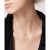 Cultured Freshwater Pearl (7mm) MOM 17" Pendant Necklace