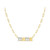 Diamond Mama 18" Pendant Necklace (1/10 ct. t.w.) in 14k Gold-Plated Sterling Silver
