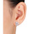 Lab-Created Moissanite Multi-Shape Cluster Stud Earrings (4-4/5 ct. t.w.) in Sterling Silver