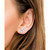 Lab-Created Moissanite Multi-Shape Cluster Stud Earrings (4-4/5 ct. t.w.) in Sterling Silver
