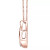Diamond (1/10 ct. t.w.) Twist Pendant in 14k White or Yellow or Rose Gold