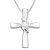 Diamond Cross Pendant in 14k Yellow or White Gold (1/10 ct. t.w.)