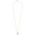 Diamond Double Circle Pendant Necklace (1/6 ct. t.w.) in in 10k Gold, Created for Macy's