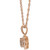 Morganite (2-1/2 ct. t.w.) & Diamond (1/3 ct. t.w.) 18" Pendant Necklace in 14k Rose Gold