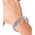 EFFY® Diamond Rondelle Wire Wrap Bracelet (1/6 ct. t.w.) in Sterling Silver
