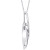 Diamond Swirl Solitaire Pendant Necklace (1/4 ct. t.w.) in 14K White Gold or 14K Yellow Gold