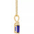 Tanzanite (1 ct. t.w.) & Diamond Accent 18" Pendant Necklace in 14k Gold or 14k White Gold