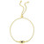 Enamel Evil Eye Bolo Bracelet in 10k Gold