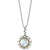 EFFY® Cultured Freshwater Pearl (9mm) 18" Pendant Necklace in Sterling Silver & 18k Gold
