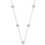 Diamond Honeycomb Station Statement Necklace (7/8 ct. t.w.) in 14k White or Yellow Gold, 16" + 2" extender