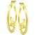 Mom Small Hoop Earrings in 18k Gold-Plated Sterling Silver, 0.75", Created for Macy's