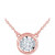Diamond Bezel 18" Pendant Necklace (1/8 ct. t.w.)