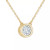 Diamond Bezel 18" Pendant Necklace (1/8 ct. t.w.)