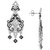 Diamond Filigree Drop Earrings (3/4 ct. t.w.) in Sterling Silver