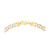 Men's Two-Tone Diamond Cut Mariner Link 24" Chain Necklace in Sterling Silver & 14k Gold-Plate
