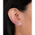 2-Pc. Set Cubic Zirconia & Simulated Opal Cat Stud Earrings in Sterling Silver, Created for Macy's