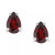 Garnet Pear Stud Earrings (1 ct. t.w.) in 14k Gold