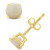 Opal (5/8 ct. t.w.) Stud Earrings in 14K White or Yellow Gold