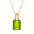 Peridot (3-3/4 ct. t.w.) & Diamond Accent 18" Pendant Necklace in 14k Gold (Also in Mystic Topaz)