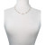 Cultured Freshwater Pearl (5 - 8-1/2mm) 18" Layered Necklace in Sterling Silver (Also Available in Pink Cultured Freshwater Pearl)