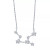 Diamond (1/5 ct. t.w.) Constellation Pendant 18" Necklace in Sterling Silver