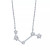 Diamond (1/5 ct. t.w.) Constellation Pendant 18" Necklace in Sterling Silver