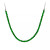 Green Agate Beaded Collar Necklace in Sterling Silver, 16" + 2" extender, (Also in Rose Quartz, Jasper, & Red Jasper), Created for Macy's