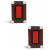 Garnet (1-1/2 ct.t.w) Stud Earrings 14K in White Gold or 14K Yellow Gold