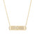 Diamond MOM 17" Bar Pendant Necklace (1/10 ct. t.w.) in 14k Gold