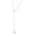 Diamond Pavé Lariat Necklace (1/5 ct. t.w.) in 10k Gold, Created for Macy's