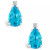Blue Topaz (2-3/4 ct. t.w.) and Diamond Accent Stud Earrings in 14K Yellow Gold or 14K White Gold