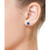 EFFY® Tanzanite (1-5/8 ct.t.w) & Diamond (1/5 ct. t.w.) Halo Stud Earrings in 14k White Gold