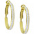 Cubic Zirconia Medium Hoop Earrings, 1", Created for Macy's