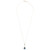 Blue Topaz (7/8 ct. t.w.) & Diamond (1/4 ct. t.w.) Drop Pendant Necklace in 14k Yellow Gold, 18"