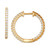 Diamond In & Out Small Hoop Earrings (1 ct. t.w.) in 14k Gold