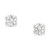 Diamond Enhancer Stud Earrings (1/4 ct. t.w.) in 14k White Gold