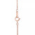 Sapphire (1/6 ct. t.w.) & Diamond (1/10 ct. t.w.) 18" Pendant Necklace in 14k Rose Gold