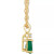Sapphire (1/2 ct. t.w.) & Diamond Accent 18" Pendant Necklace in 14k Gold (Also in Ruby & Emerald)