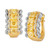 Couture® Sunny Yellow Diamond (1-3/4 ct. t.w.) & Vanilla Diamond (3/8 ct. t.w.) Hoop Earrings in 14k Gold & Platinum