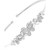 Diamond Flower Flex Bangle Bracelet (1/6 ct. t.w.) in Sterling Silver