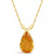 Swiss Blue Topaz (3-5/8 ct. t.w.) Pendant Necklace in 14K Yellow Gold. Also Available in Amethyst and Citrine